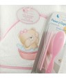 CAPA DE BAÑO INTERBABY + PEINE Y CEPILLO P1178