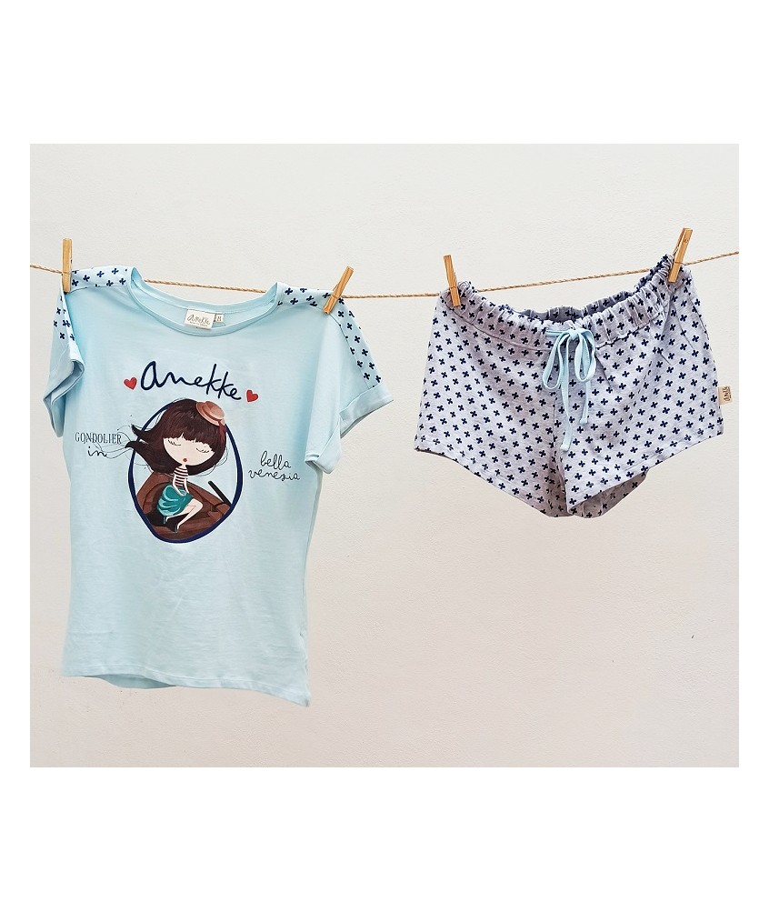 PIJAMA ANEKKE MUJER VERANO...