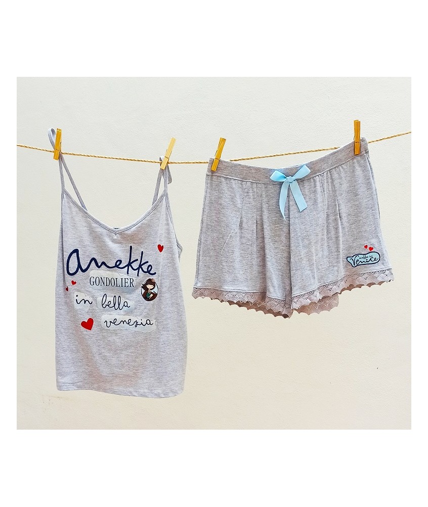 PIJAMA ANEKKE MUJER VERANO...
