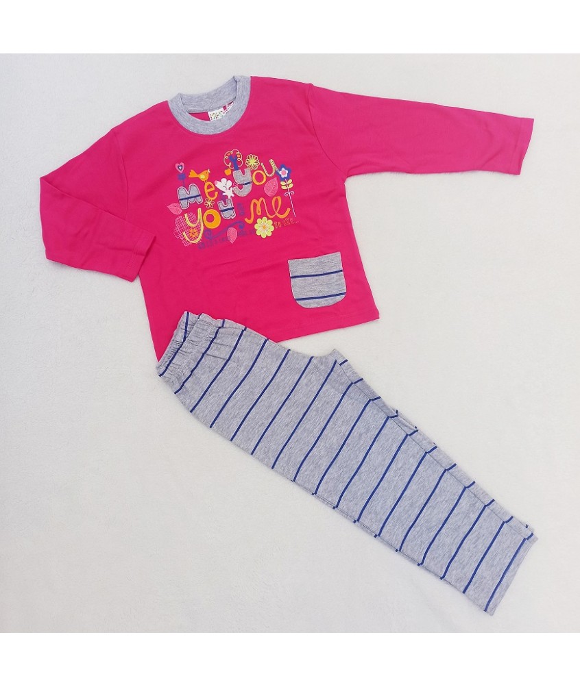 PIJAMA TOBOGAN NIÑA 6735